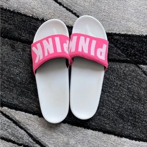 PINK white and pink slides